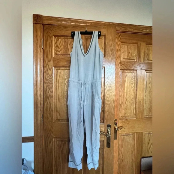 Anthropologie - Cloth & Stone - Drawstring Jumpsuit - Picture 3 of 8